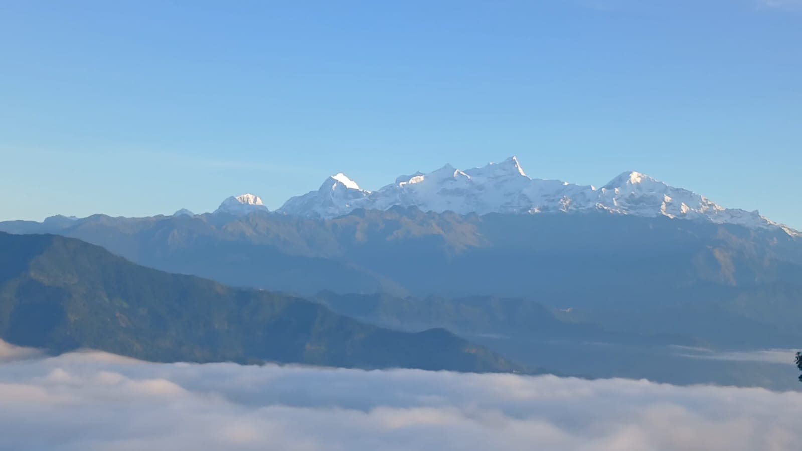 Manaslu mountain range